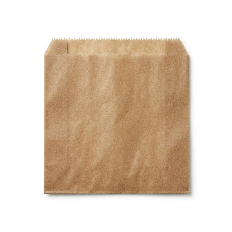 Zeropac 1 Square Brown glassine bag