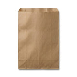 1/2 Kraft Long Flat Paper Bag
