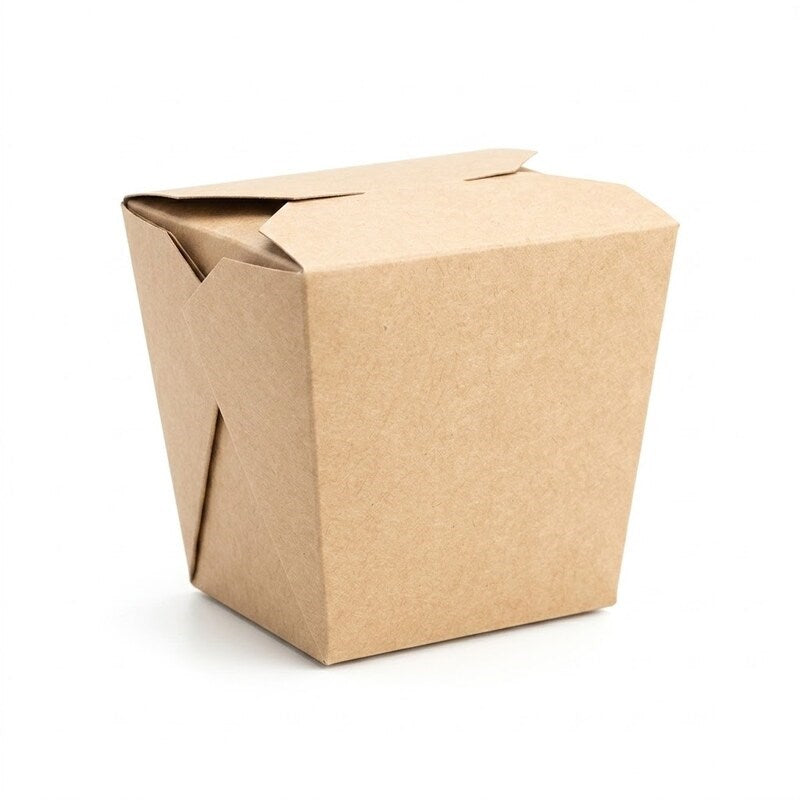 Zeropac 16oz Kraft Paper Noodle Box, kraft paper