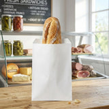 2F White Flat Paper Bag