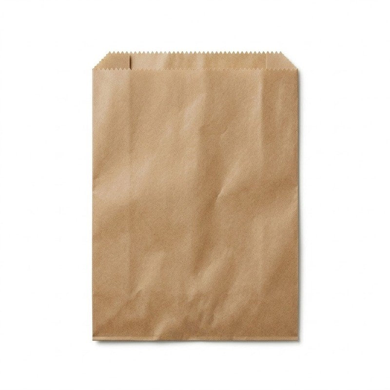 Zeropac 3 long brown glassine bag