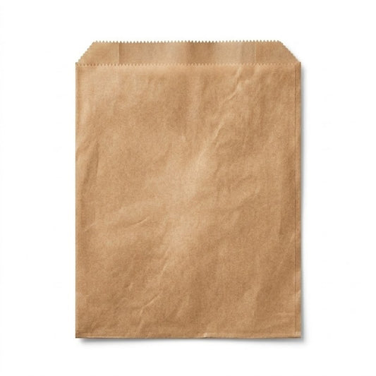 6F Kraft Flat Paper Bag
