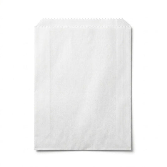 6F White Flat Paper Bag