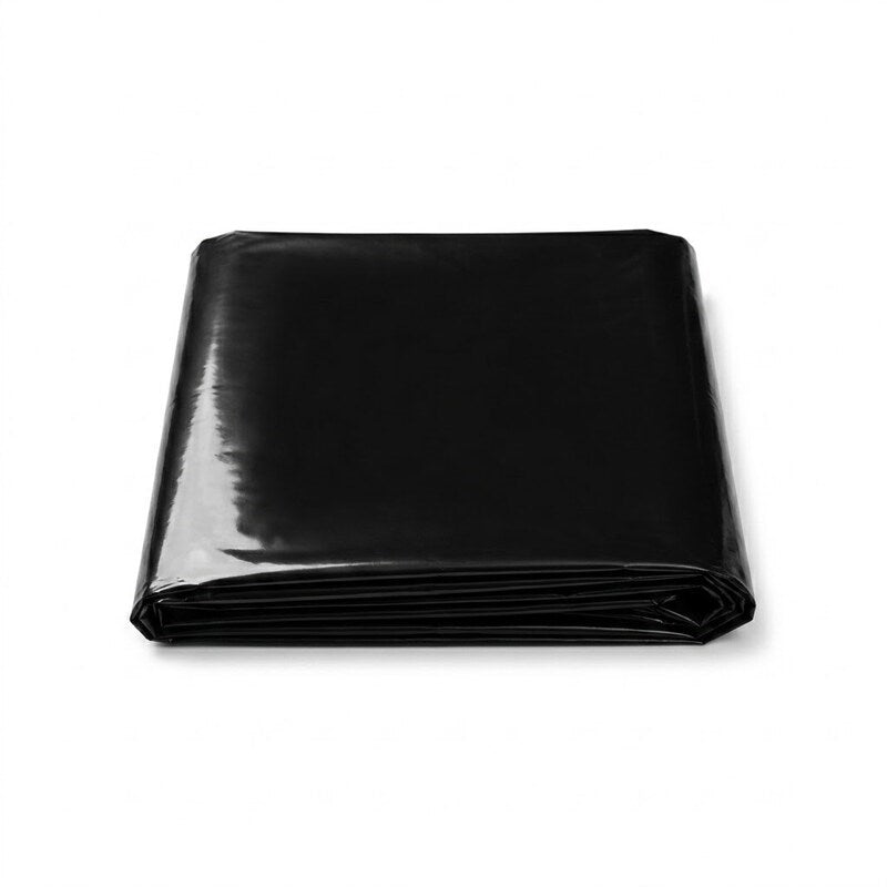 Zeropac 73 litre black HDPE bin liner