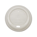 White 4oz CPLA Lid - Zeropac