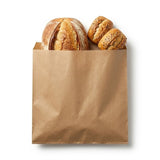 8F Kraft Flat Paper Bag