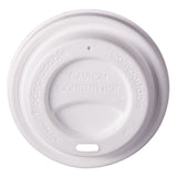 White 90mm Paper Lid