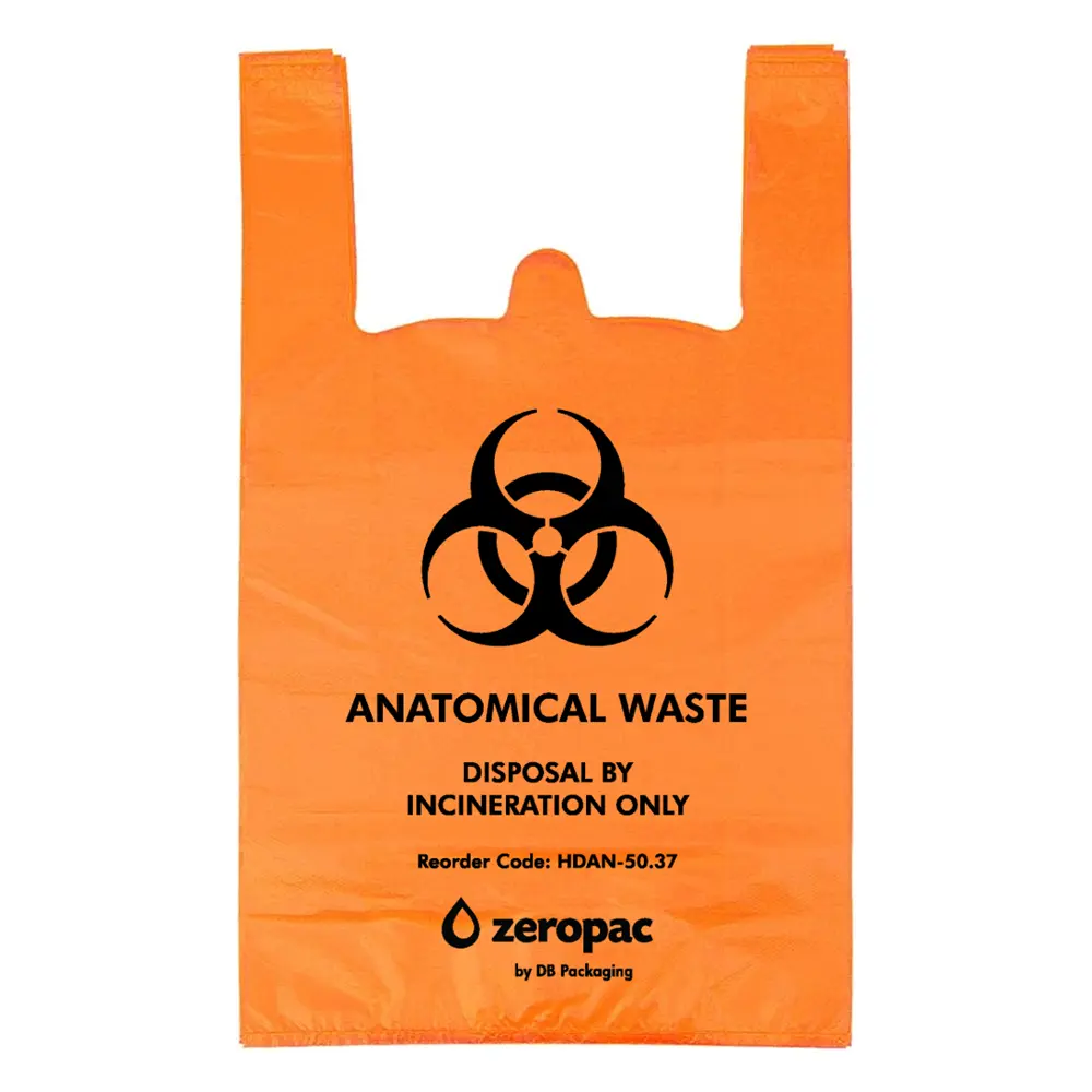 Anatomical Waste Bags 500L X 370W-Zeropac