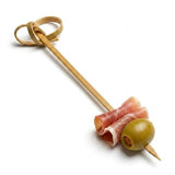 Bamboo Looped Skewer 80mm