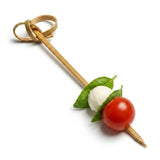 Bamboo Looped Skewer 120mm