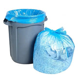 73 Litre Blue Bin Liners-Zeropac