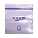 Cytotoxic Zip Lock Bags 400L X 400W-Zeropac