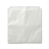 1 Square White Glassine Bag