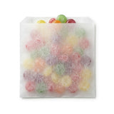1 Square White Glassine Bag
