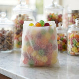 1 Square White Glassine Bag