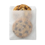 3 Flat White Glassine Bag
