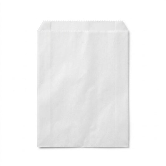 3 Long White Glassine Bag