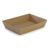 Brown Kraft Paper Large Takeaway Food Tray