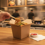 16oz Kraft Paper Noodle Box