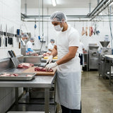 White Disposable Apron 1600 x 810mm