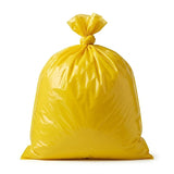 Yellow LDPE Flat Bag 300 x 210mm