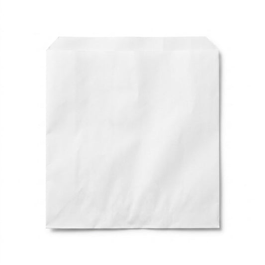 Long Sponge White Paper Bag