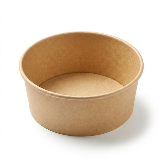 PLA Coated Bamboo Bowl 16oz