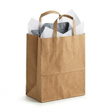 Paper Bag Flat Handle Small