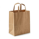 Paper Bag Flat Handle Medium