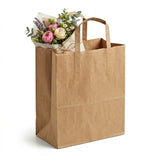 Paper Bag Flat Handle Medium