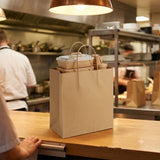 Paper Bag Twisted Handle Takeaway Large