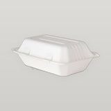 White 9" X 6" Clamshell