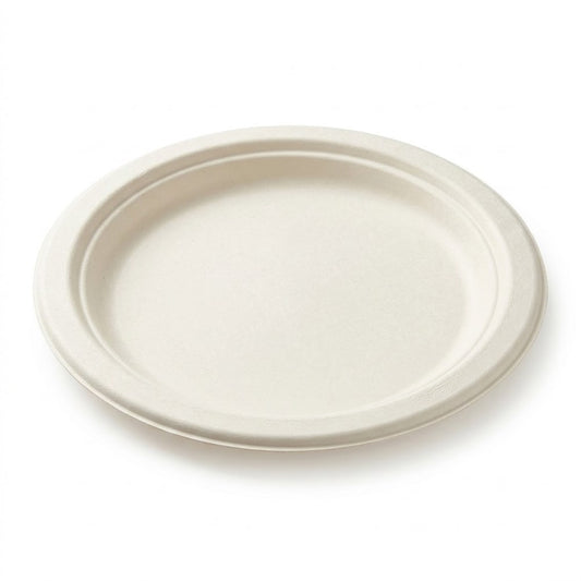 9" Sugarcane Round Plate