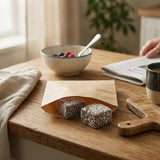 Square Sponge Kraft Paper Bag