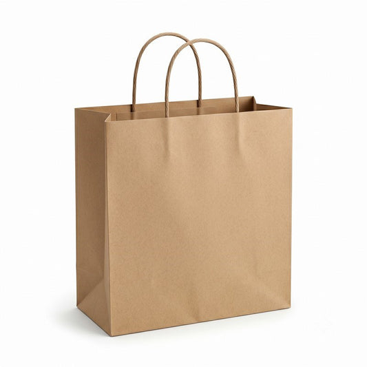 Paper Bag Twisted Handle Medium Plus