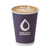 12oz Single Wall Coffee Cup Aqueous