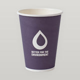 12oz Single Wall Coffee Cup Aqueous