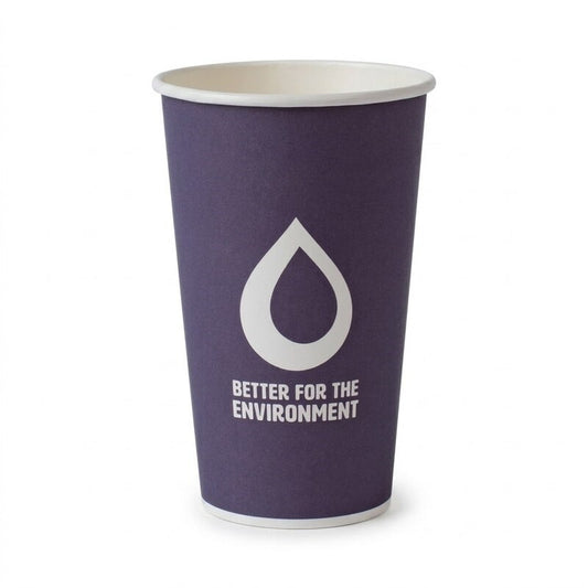 20oz Single Wall Coffee Cup Aqueous