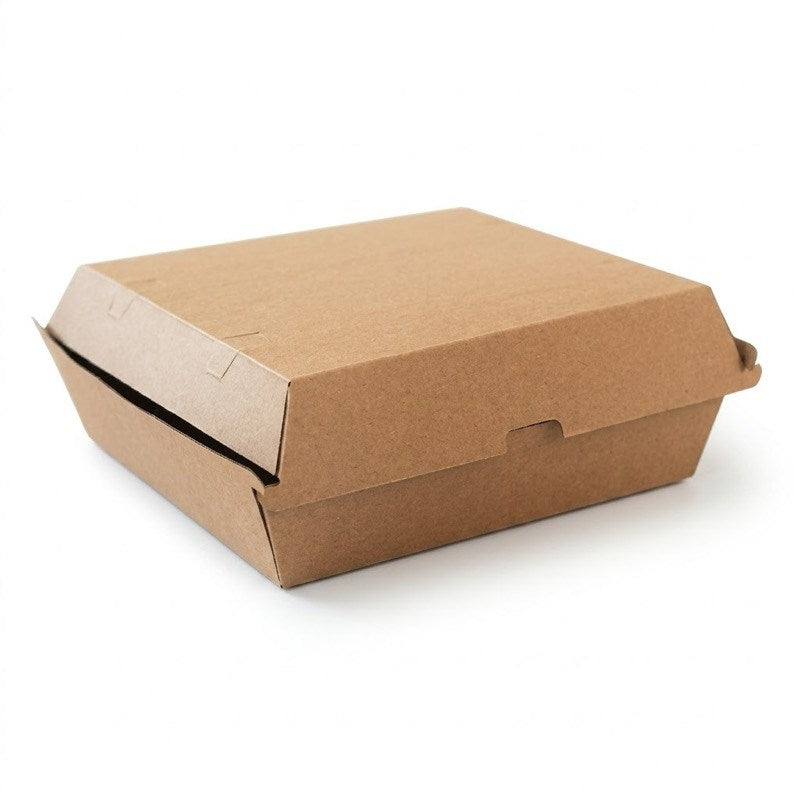 Zeropac Brown Corrugated Dinner Box, corrugated cardboard