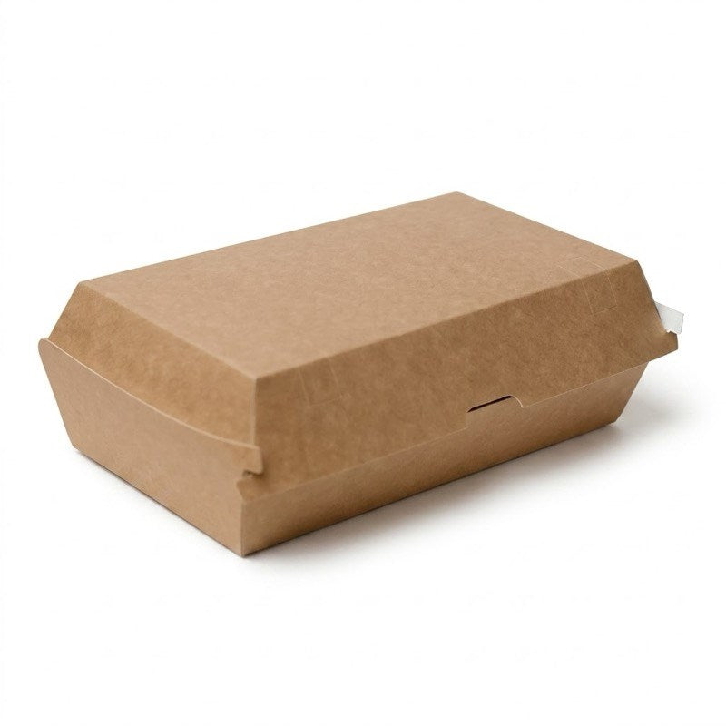 Zeropac Brown Kraft Board Large Snack Box, kraft board