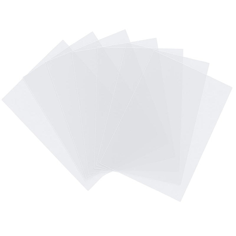 25um LDPE Flat Bag 405 x 305mm group of bags shown together