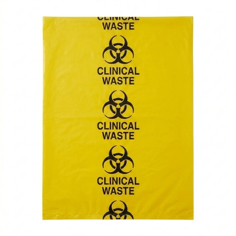 Zeropac Clinical Waste Bag 120 Litre Heavy Duty