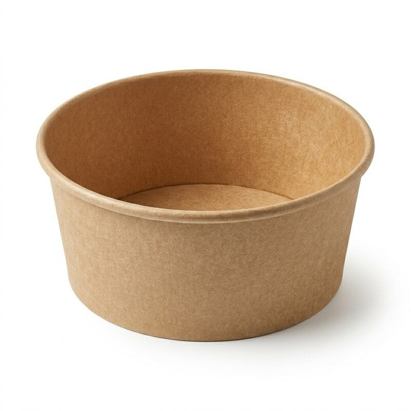 Zeropac Kraft Paper Bowl 16oz, kraft paper bowl