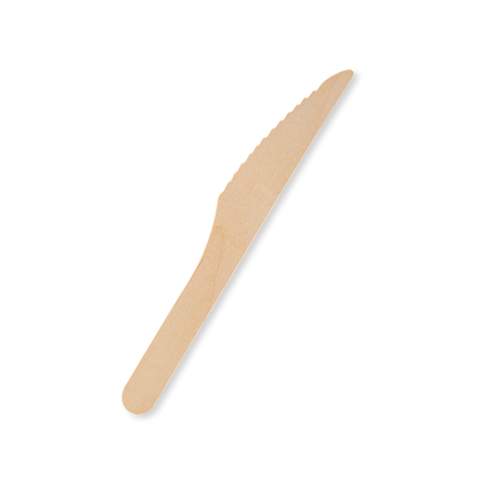 16cm Wooden Knives-Zeropac