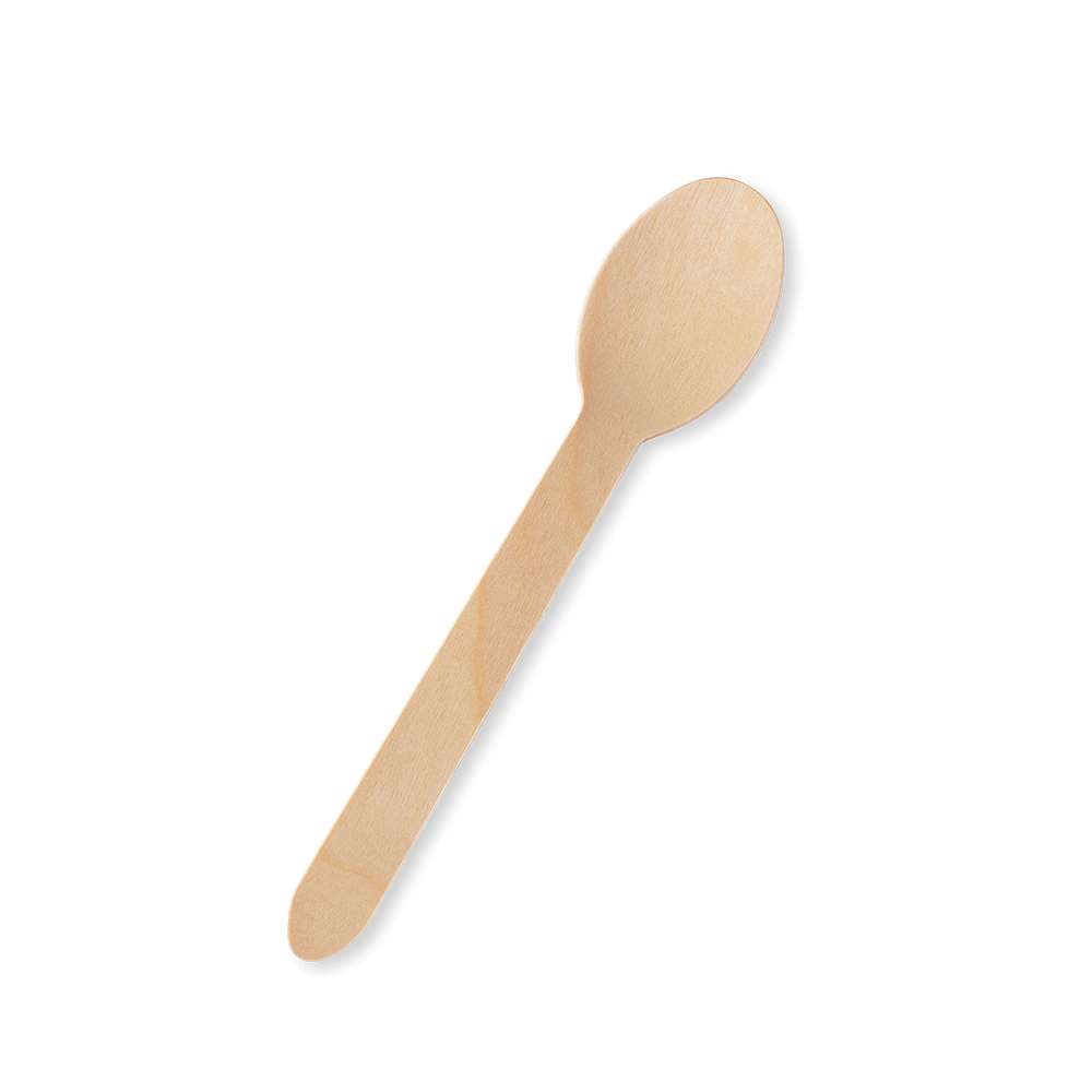 16cm Wooden Spoons-Zeropac
