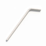 Zeropac Paper Straw Flexi White, flexible white paper straw for any beverage