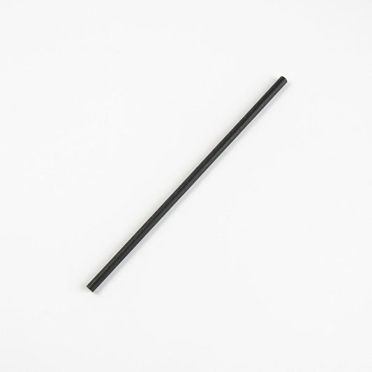 Zeropac Paper Straw Regular Black