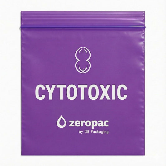 Cytotoxic Ziplock Bag 400 x 400 mm
