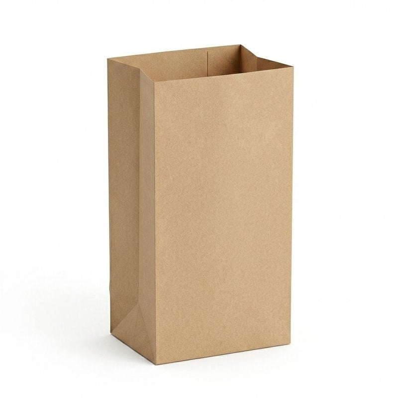 Zeropac SOS Bag No 12 Brown, kraft paper bag
