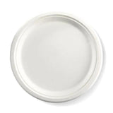 250mm / 10" Round Sugarcane Plate-Zeropac
